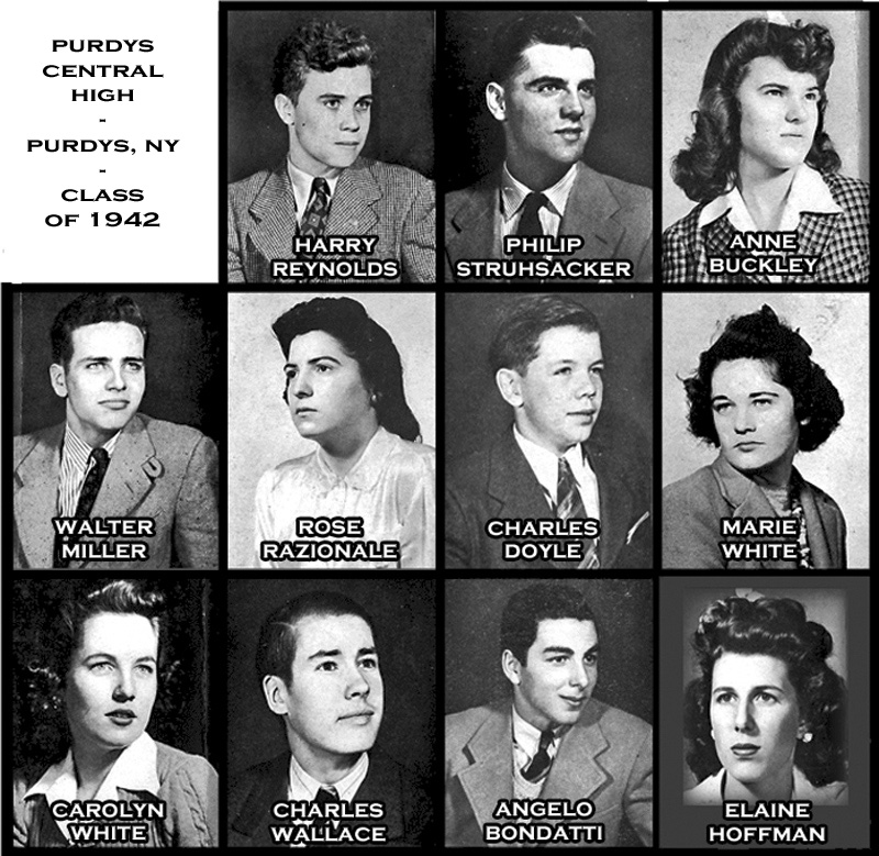 Purdys Central High School - Class of 1942