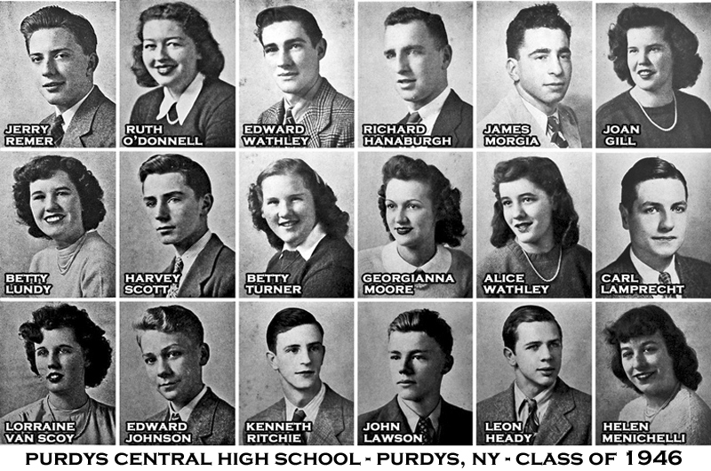 Purdys Central High School - Class of 1946