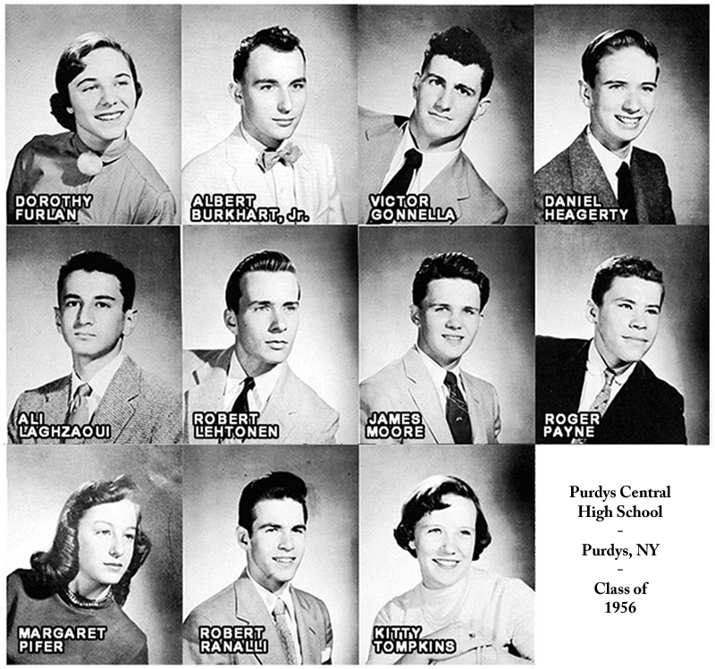 Purdys Central High School - Class of 1956