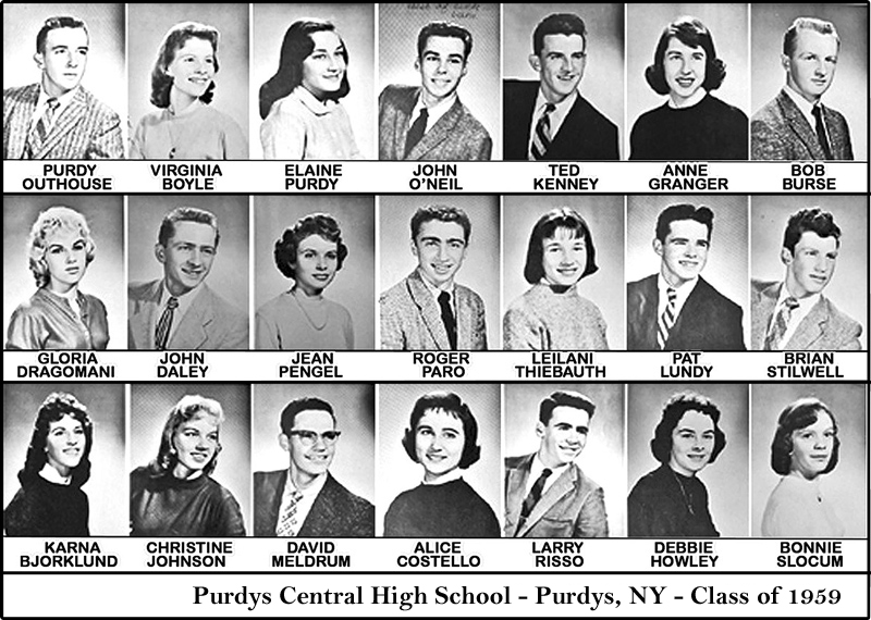 Purdys Central High School - Class of 1959
