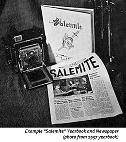 Purdys Central High Salemite Newspaper 1957